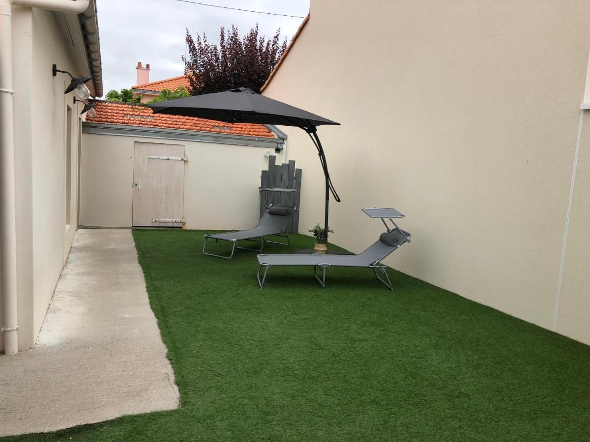 Maison Moderne Avec Jardin A 750M De La Mer Pornic Exteriör bild