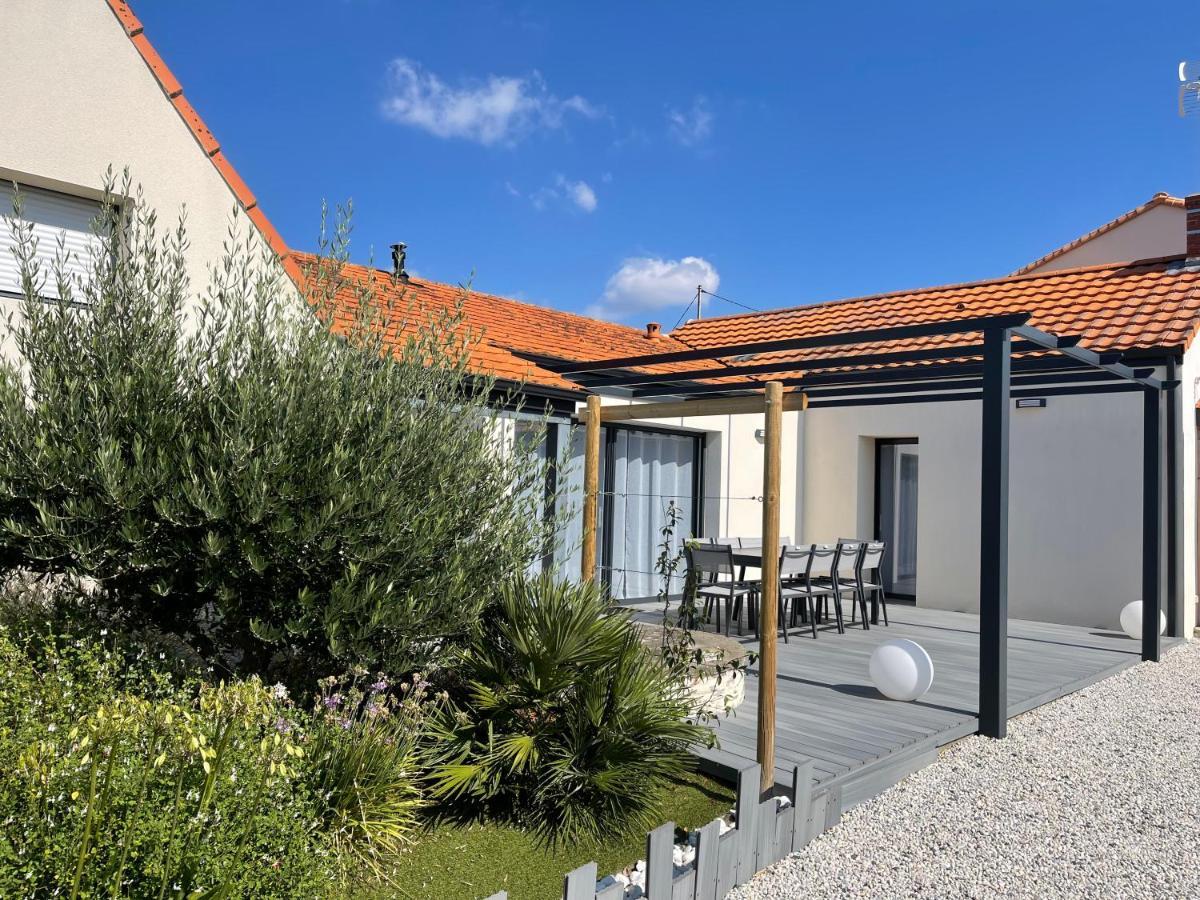 Maison Moderne Avec Jardin A 750M De La Mer Pornic Exteriör bild
